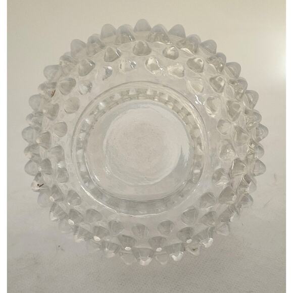 Fenton Glass Hobnail Cruet-Opalescent-Vintage-No Stopper-5" tall - Picture 7 of 12